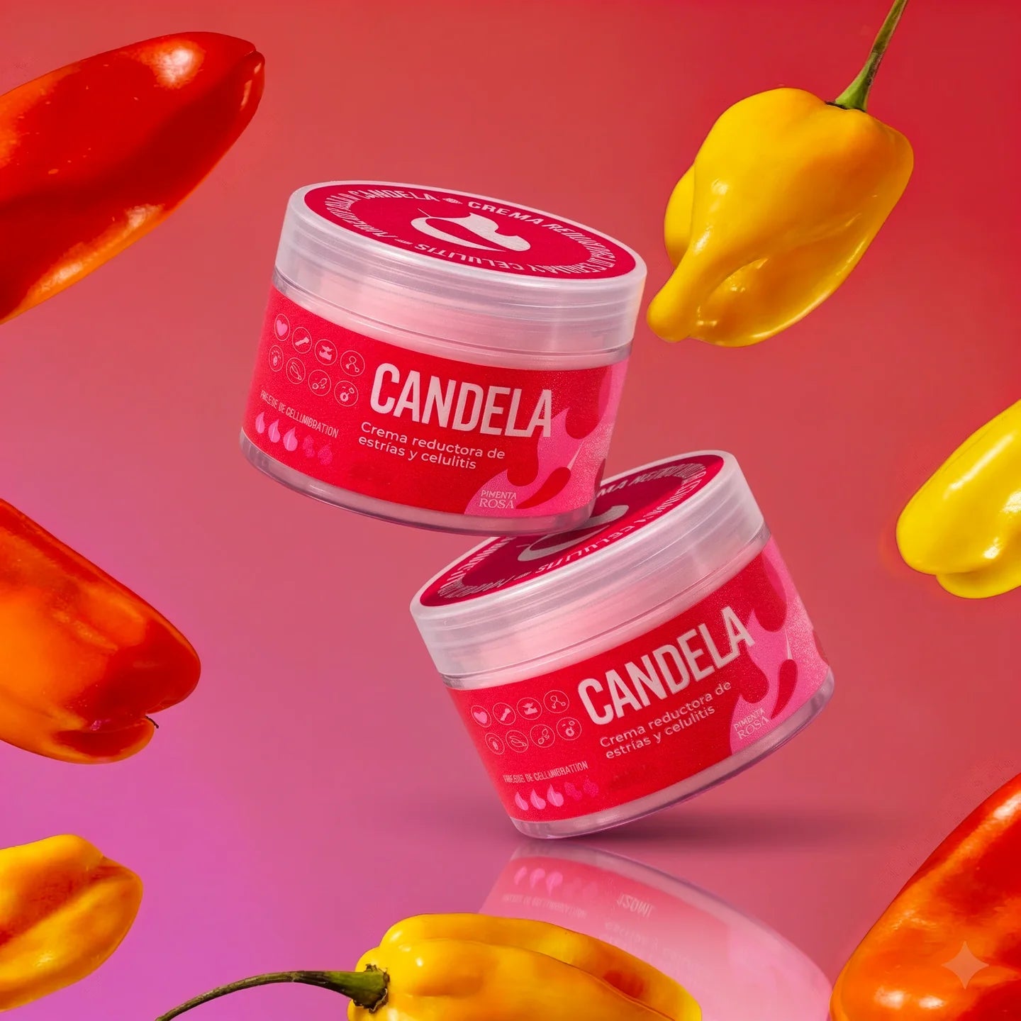 Candela 🌸 Crema Reductora de Estrías y Celulitis | Piel Más Firme y Suave ✨🔥 OFERTA